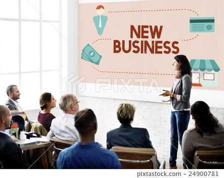 New Business Start up Fresh Ideas Vision Concept 24900781