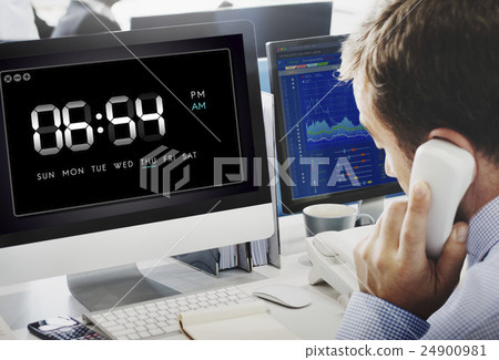Clock Duration Time Leisure Hour Concept 24900981