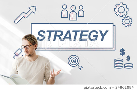 Strategy Business Collaboration Planning Graphic Concept 24901094