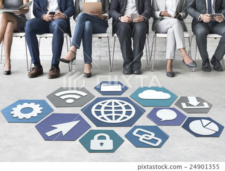 Networking Online Technology Graphic Concept Networking Online Technology Graphic Concept 24901355