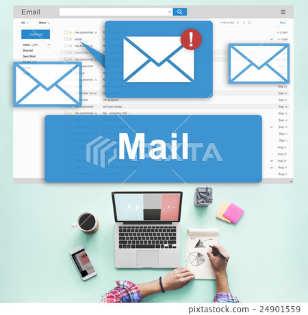 Mail Communication Connection Global Letters Concept Mail Communication Connection Global Letters Concept 24901559
