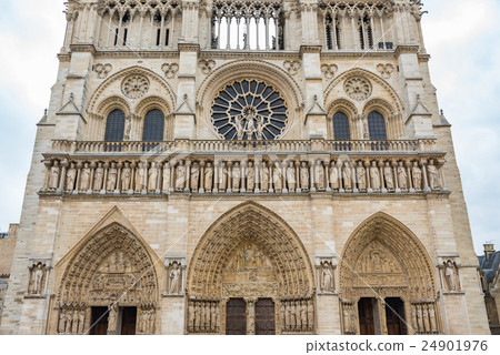 World Heritage Site Paris Notre Dame Cathedral 24901976