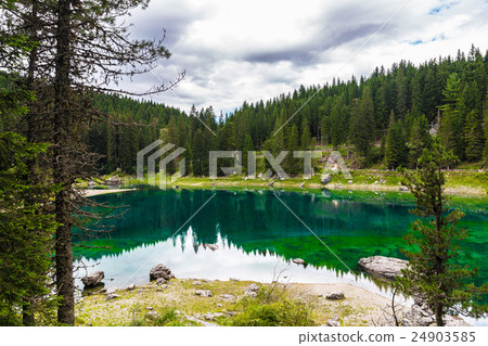 lake Misurina in the Alps lake Misurina in the Alps 24903585
