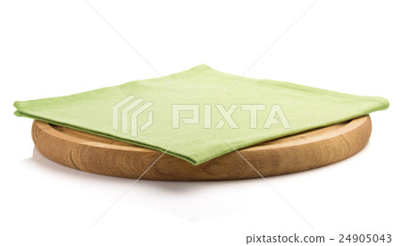 board and napkin isolated on white board and napkin isolated on white 24905043