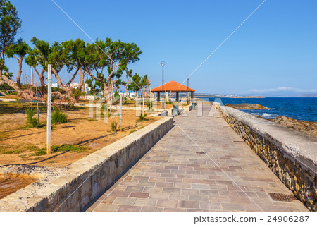 embankment  in Chania, Crete, Greece 24906287
