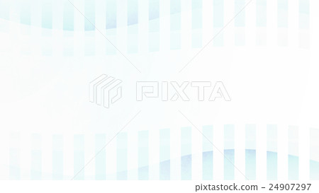 Wave Background _ Stripe _ Upper / Lower Wave _ Cyan 24907297