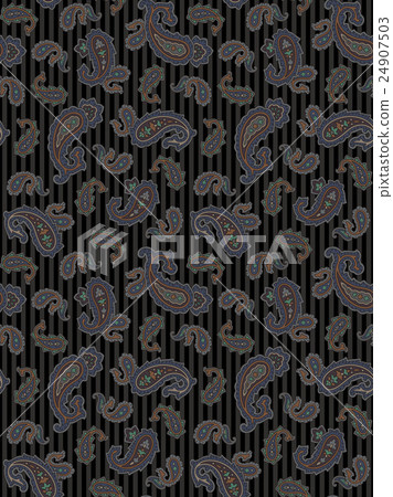 Paisley pattern 24907503