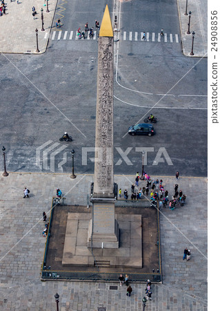 Paris champs elysee aerial view Paris champs elysee aerial view 24908856