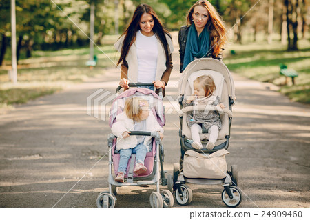 Family walk in the park Family walk in the park 24909460