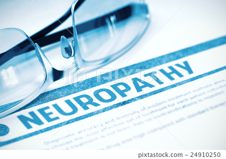 Diagnosis - Neuropathy. Medicine Concept. 3D Diagnosis - Neuropathy. Medicine Concept. 3D 24910250