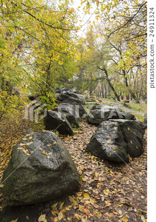 stones on the white background 24911324