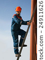 Electric up on the ladder 24911626