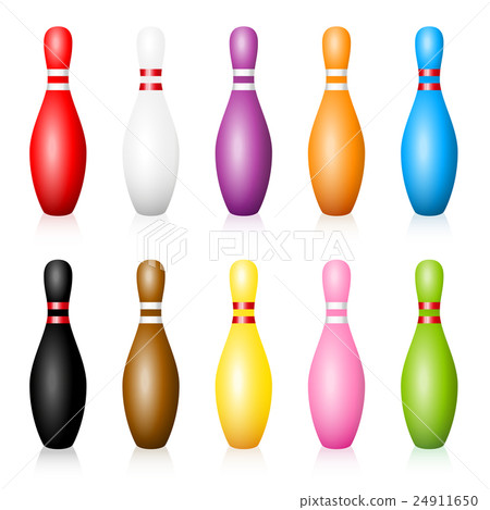 Bowling Pins Color Set Bowling Pins Color Set 24911650