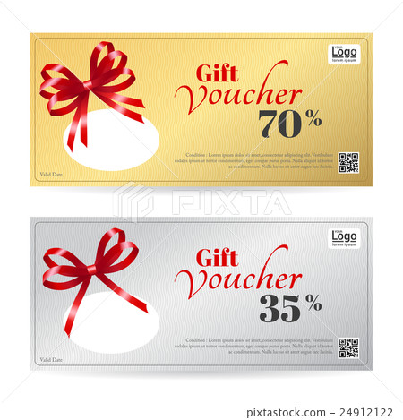 Elegant gift card or gift voucher template 24912122