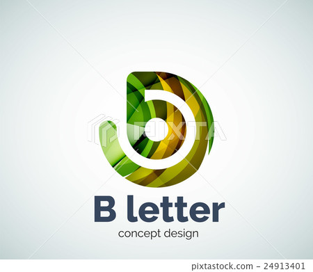Vector B letter concept logo template - Stock Illustration [24913401 ...