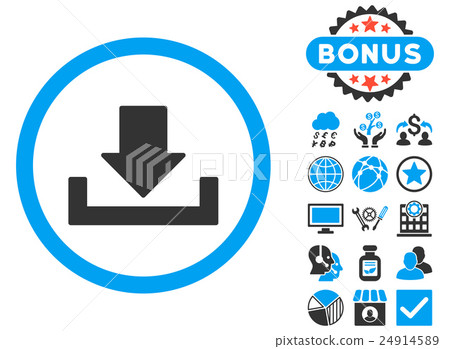 Download Flat Vector Icon with Bonus Download Flat Vector Icon with Bonus 24914589
