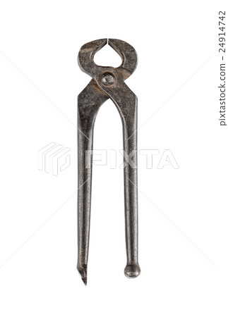 Old metalwork pliers Old metalwork pliers 24914742