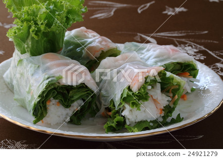 Japanese spring rolls 24921279
