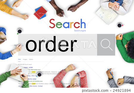 Order Shipping Purchase Reserve Command Concept 24921894