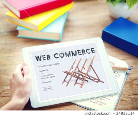 Shopping Online Shopaholics E-Commerce E-Shopping Concept 24922114
