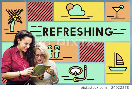 Refreshing Refreshment Renew Rethink Restart Concept 24922278