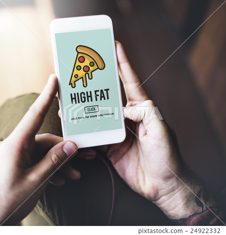 Calories Junk Food Unhealthy Obesity Concept 24922332