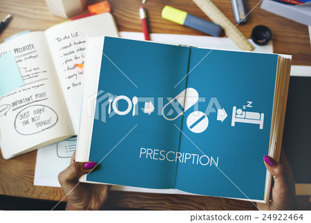 Prescription Medical Health Wellbeing Proper Care Concept 24922464