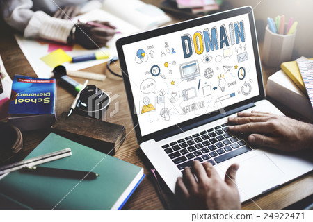 Domain Address Homepage Internet Website Concept 24922471