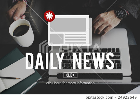 News Newsletter Announcement Update Information Concept 24922649