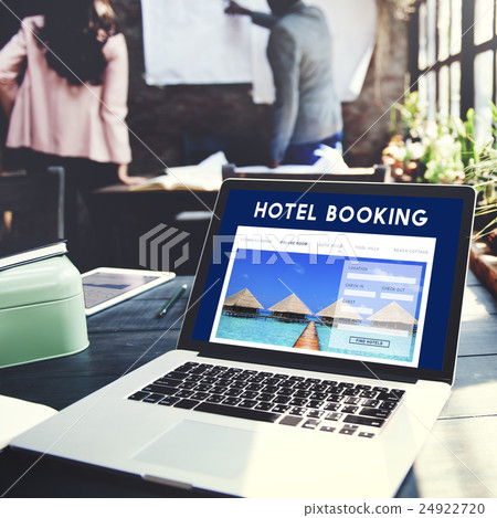 Holiday Reservation Website Interface Concept 24922720