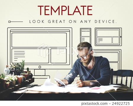 Template Layout Web UI Website Concept 24922725