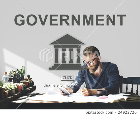 Government Administration Pillar Graphic Concept 24922726