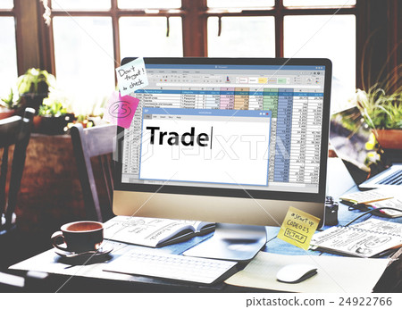 Trade Exchange Import Export Business Transaction Concept Trade Exchange Import Export Business Transaction Concept 24922766