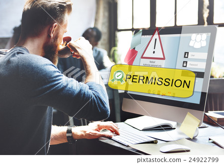 Access Allowed Entrust Password Secured Concept 24922799