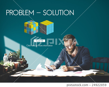 Problem Solution Decision Solving Strategy Ideas Concept 24922859
