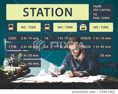 Bus Route Express Terminal Schedule Concept Bus Route Express Terminal Schedule Concept 24922862