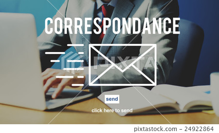 Correspondence E-mail Connection Online Messaging Concept 24922864