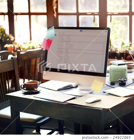 Workplace Office Workspace Email Global Communication Concept Workplace Office Workspace Email Global Communication Concept 24922865