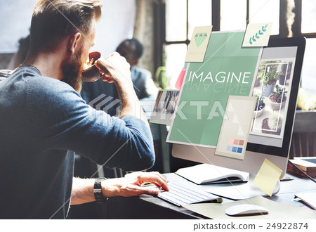 Imagine Creativity Imagination Thinking Concept 24922874