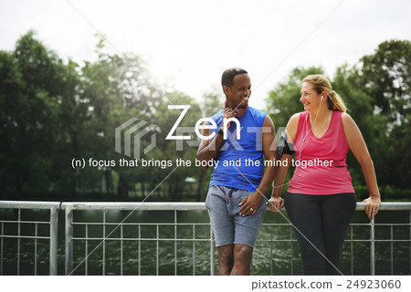 Zen Spirituality Buddhism Body and Mind Meditation Concept 24923060