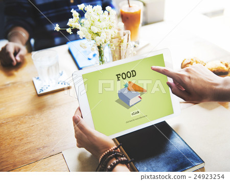 Food Plan Meal Cook Book Concept 24923254