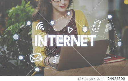 Social Networking Global Communications Technology Connection Concept Social Networking Global Communications Technology Connection Concept 24923500