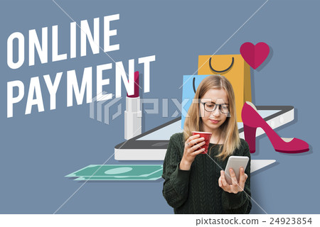 Shopping Online Shopaholics E-Commerce E-Shopping Concept Shopping Online Shopaholics E-Commerce E-Shopping Concept 24923854