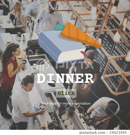 Dinner Diner Mene Food Concept Dinner Diner Mene Food Concept 24923945