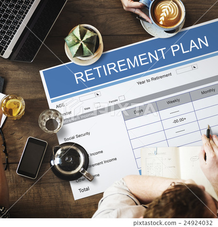 Retirement Plan Wealth Investment Seniority Concept Retirement Plan Wealth Investment Seniority Concept 24924032