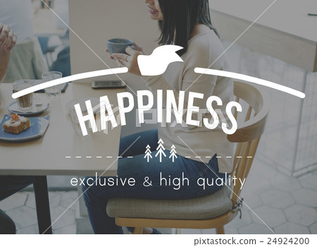 Happiness Happy Pleasure Fun Cheerful Concept Happiness Happy Pleasure Fun Cheerful Concept 24924200