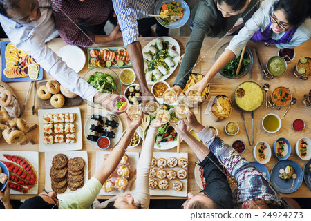 People Celebration Wine Toast Happiness Success Concept People Celebration Wine Toast Happiness Success Concept 24924273