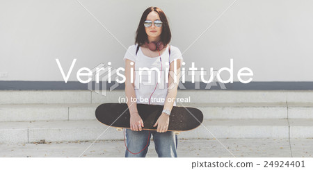 Verisimilitude True Realistic Credible Concept Verisimilitude True Realistic Credible Concept 24924401