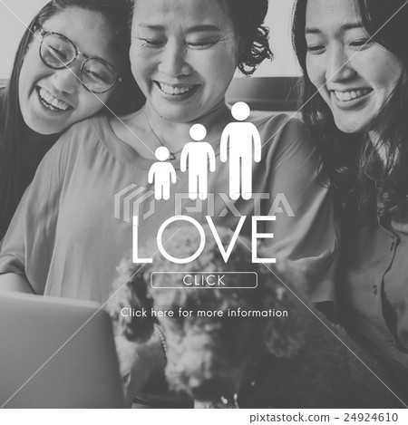 Family Care Genealogy Love Related Home Concept 24924610