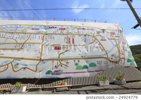 Minakami-cho · Huge tourist information signboard Minakami-cho · Huge tourist information signboard 24924779